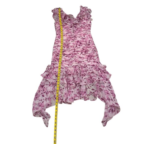 NWOT Cinq a Sept Portra Dress in Vibrant Plum Size 6 - Picture 6 of 8